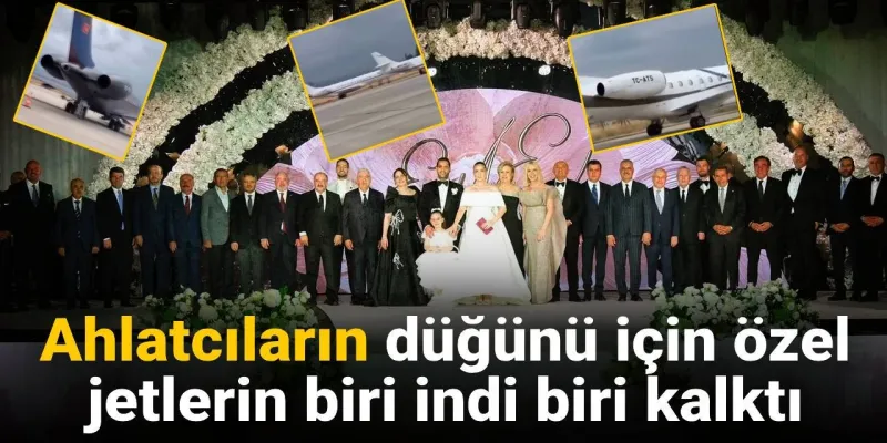 Çorum'da Jet Alarmı! Ahlatcı Düğününde Neler Yaşandı?