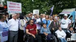 Ankara'da engelli dernekleri sorunlarını basın açıklamasıyla duyurdular