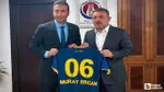 Ankaragücü Başkanı Tekin'den Sincan Belediye Başkanı Murat Ercan'a ziyaret