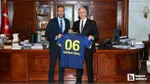Ankaragücü'nden ABB Başkanı Mansur Yavaş'a ziyaret