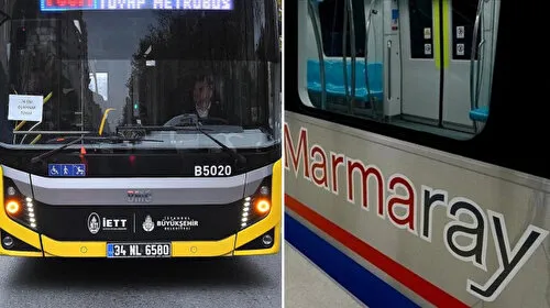 Arefe günü toplu taşıma ücretsiz mi? İETT Marmaray metro metrobüs arefe günü ve bayramda ücretsiz mi olacak?