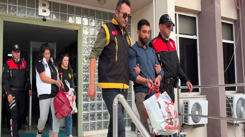 Aydın’da firari hükümlü çift yakalandı