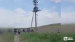 Beypazarı'nda arıza için trafoya çıkan çiftçiyi elektrik çarptı