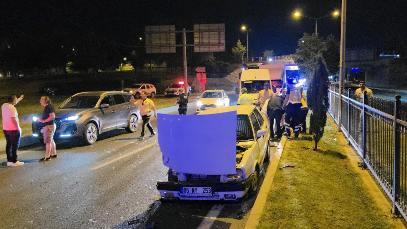 Bursa'da Zincirleme Kaza! 4 Yaralı, İnegöl Karıştı!