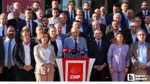 CHP'nin 81 il başkanı Ankara'da ortak basın açıklaması yaptı