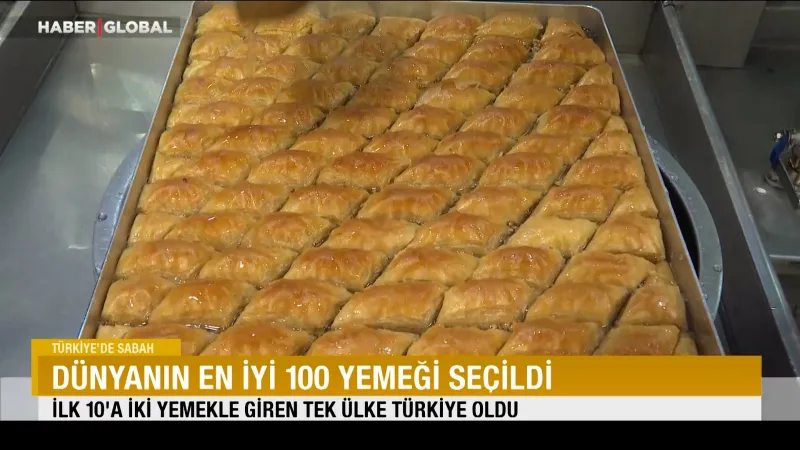 Dünyanın en iyi 100 yemeği seçildi