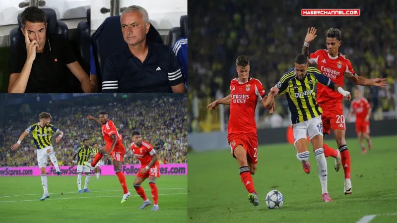 Fenerbahçe sahasında Benfica ile 0-0 berabere kaldı