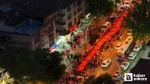 Keçiören Belediyesinin 19 Mayıs fener alayı Keçiörenlileri buluşturdu