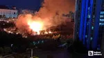 Keçiören'de boş arazide çıkan yangın 2 saatte söndürüldü