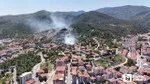 Kızılcahamam'da 3 katlı apartmanın çatısı yandı!