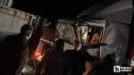 Kızılcahamam'da 3 tır birbirine girdi, 2 kişi yaralandı