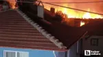 Kızılcahamam'da büyük yangın: 5 ev yandı!