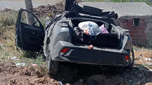 Kontrolden çıkan otomobil şarampole devrildi: Yaralılar var