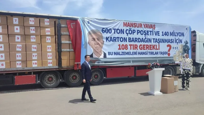 Mansur Yavaş’ın karton bardak skandalı! Rakamlarla büyük hırsızlık ortaya serildi