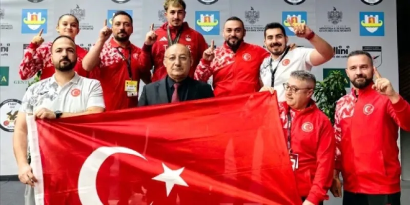 Milli Haltercilerden Rekor! 45 Madalya ile Avrupa'yı Salladılar!