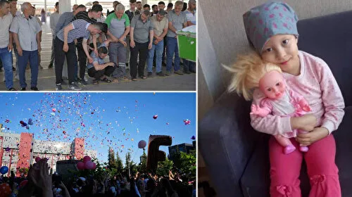 Moral olması için binlerce balonun bırakıldığı Elif Azra hayatını kaybetti