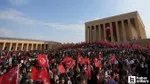 23 Nisan Anıtkabir'de: Coşku Sel Oldu! İşte O Anlar