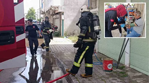Antalya'da Bina Alevlere Teslim! Mahsur Kalanlar Kurtarıldı!