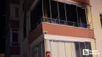 Beypazarı'nda Korkutan Yangın! Apartman Alevlere Teslim Oldu!