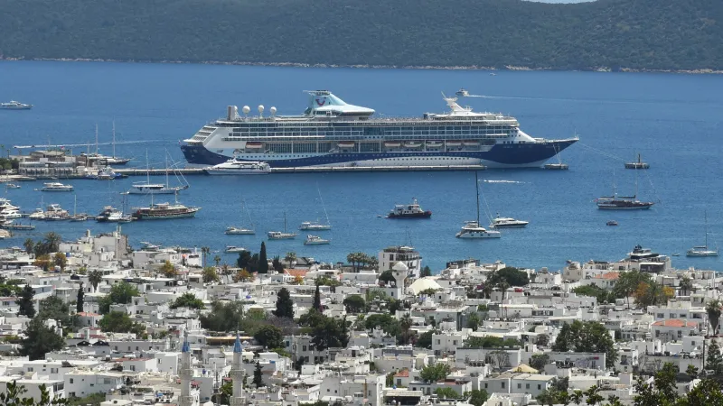 Bodrum'a "Marella Discovery 2" kruvaziyeriyle 1789 turist geldi!