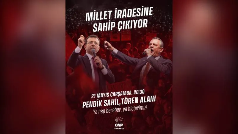 İmamoğlu Pendik'i Sallayacak Mı? CHP'den Adalet Mitingi!