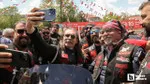 Erdal Beşikcioğlu 19 Mayıs etkinliğinde motosiklet kortejiyle Anıtkabir'i ziyaret etti