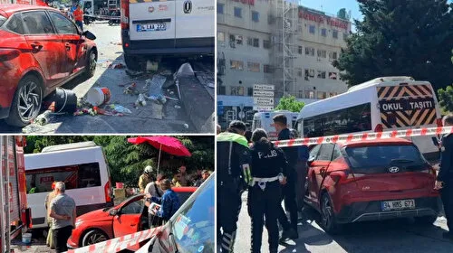 Freni Patlayan Minibüs Faciası! İstanbul'da Dehşet Anları