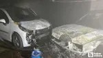 Konya'da Otopark Alev Alev! 2 Araç Kül Oldu! Şok Detaylar!