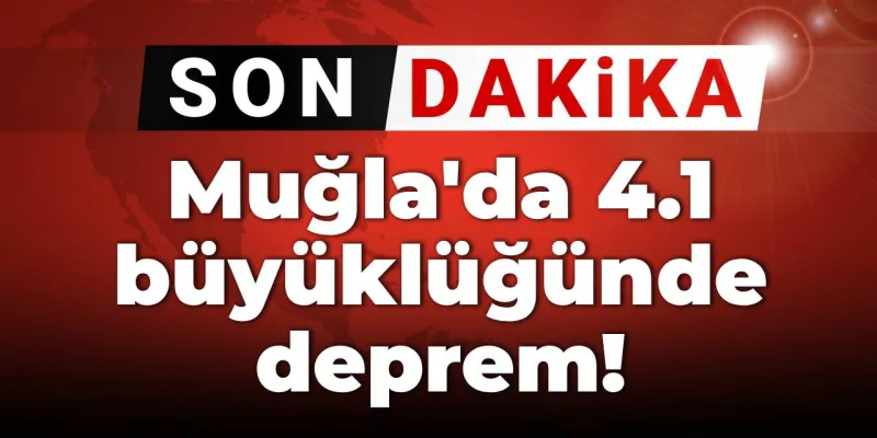 Bodrum Sallandı! Muğla'da Korkutan Deprem: İşte İlk Bilgiler