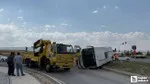 Polatlı'da kamyonet ve minibüs çarpıştı: 3 yaralı!