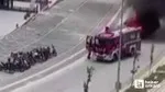 Pursaklar'da araç yangını panik yarattı!