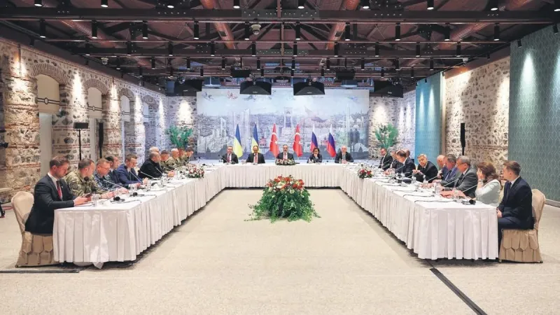 Rusya-Ukrayna'nın barış buluşması bugün Çırağan'da!