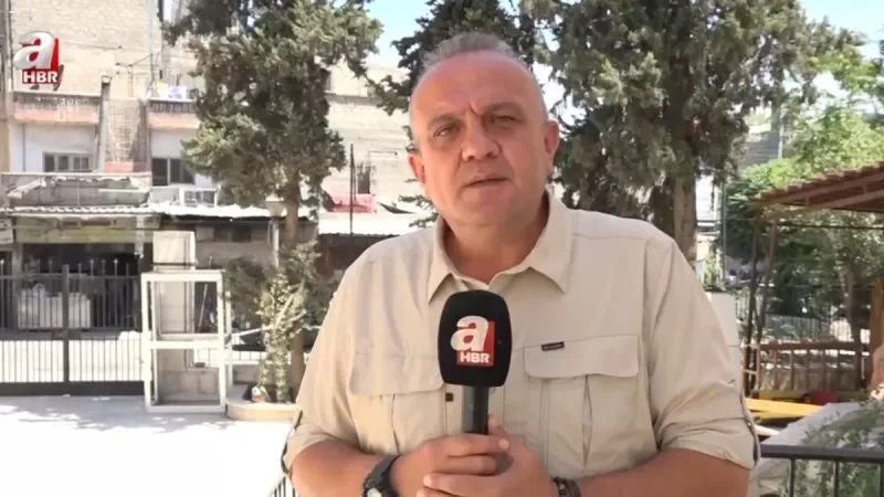 Şam’daki kiliseye alçak saldırı | 25 kişinin can verdiği yeri  A Haber görüntüledi