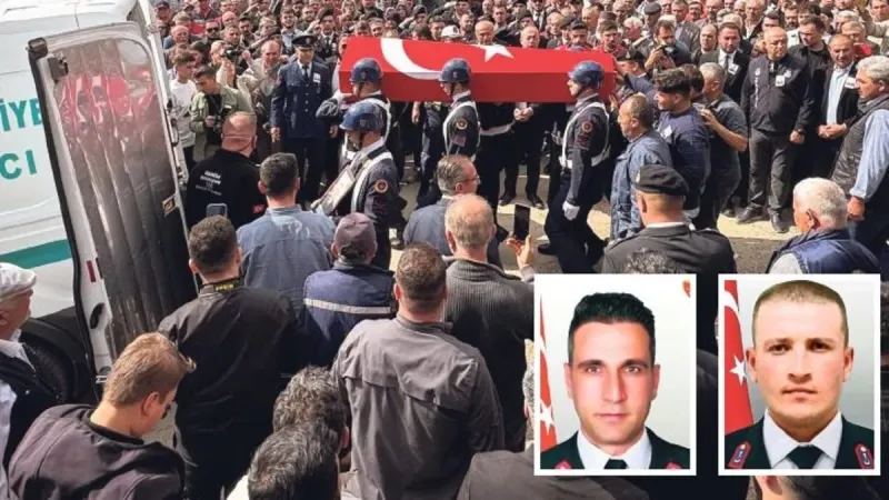 Şehitlere veda