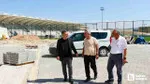 Sincan Belediye Başkanı Murat Ercan, Şahintepesi Spor Kompleksi'nde çalışmaları inceledi