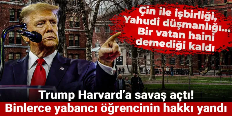 Trump'tan Harvard'a Şok: Binlerce Öğrencinin Hayalleri Sona mı Erdi?