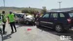 Yozgat'ta Feci Kaza! Kafa Kafaya Çarpışma: 6 Yaralı, 1'i Ağır!